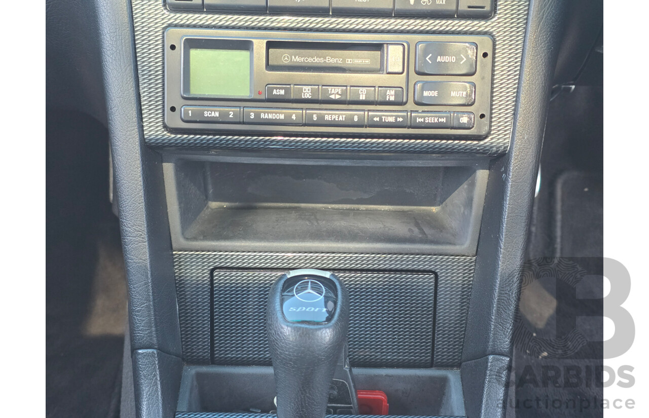 7/1998 Mercedes Benz C43 AMG W202 4d Saloon Zircon Silver Metallic V8 4.3L