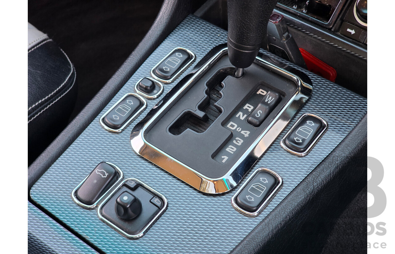 7/1998 Mercedes Benz C43 AMG W202 4d Saloon Zircon Silver Metallic V8 4.3L