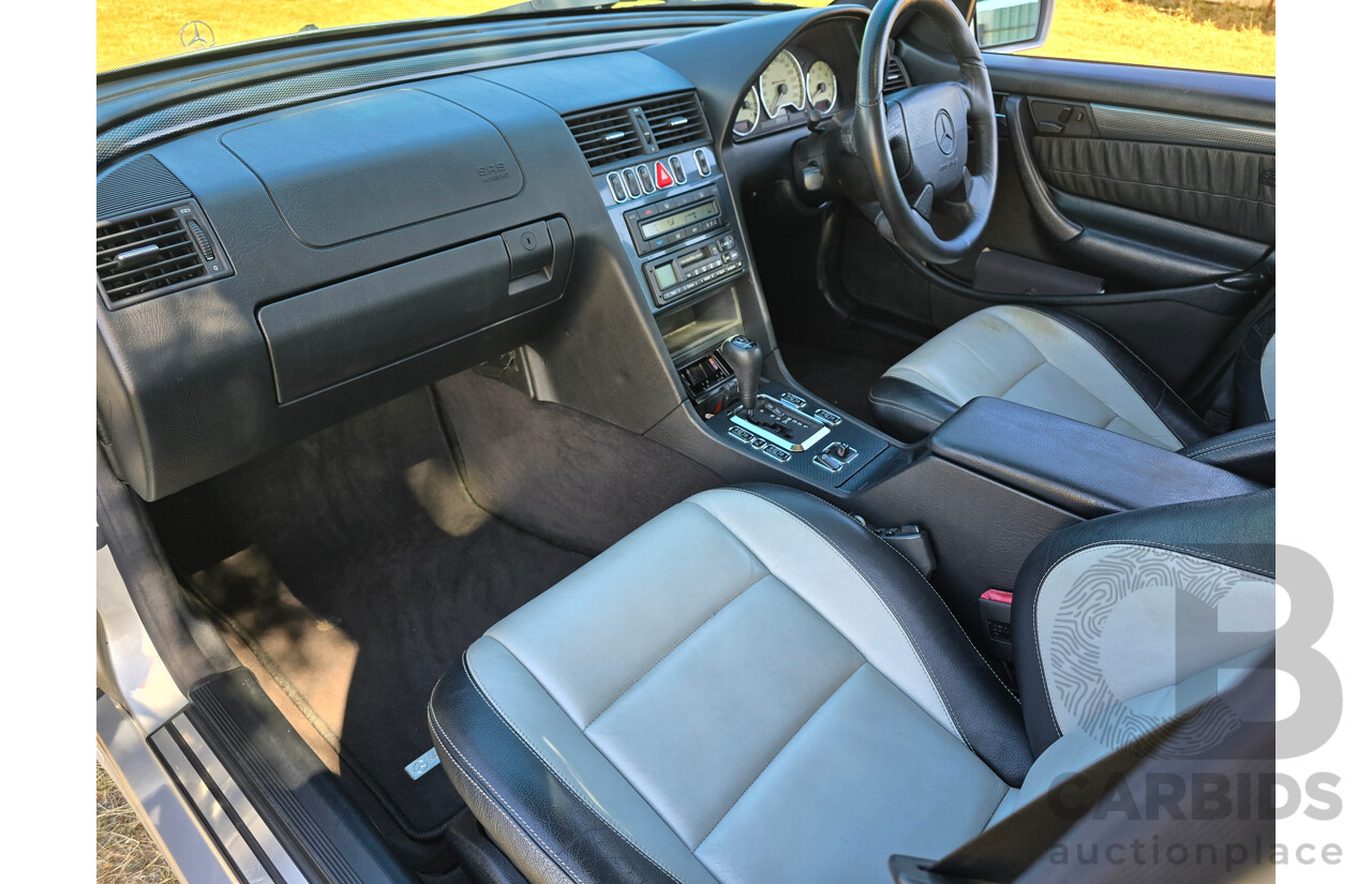 7/1998 Mercedes Benz C43 AMG W202 4d Saloon Zircon Silver Metallic V8 4.3L