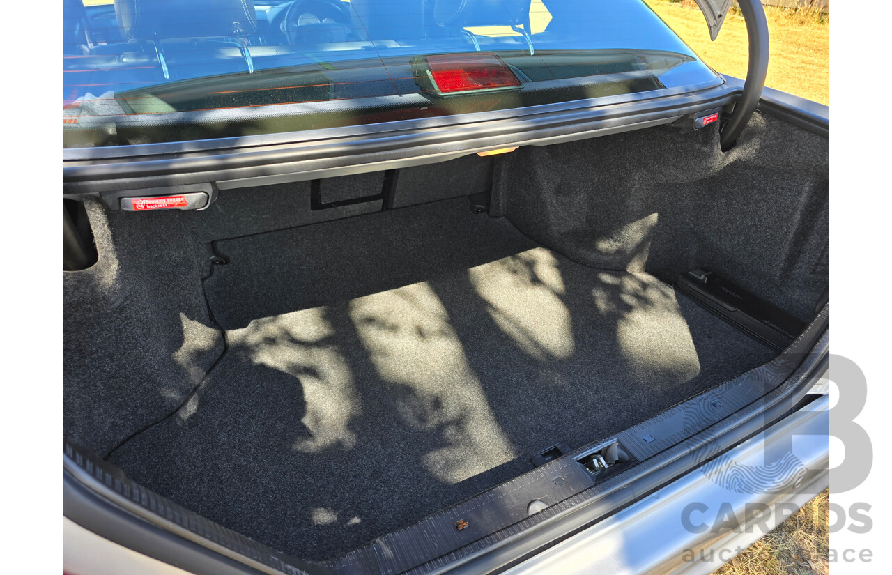 7/1998 Mercedes Benz C43 AMG W202 4d Saloon Zircon Silver Metallic V8 4.3L