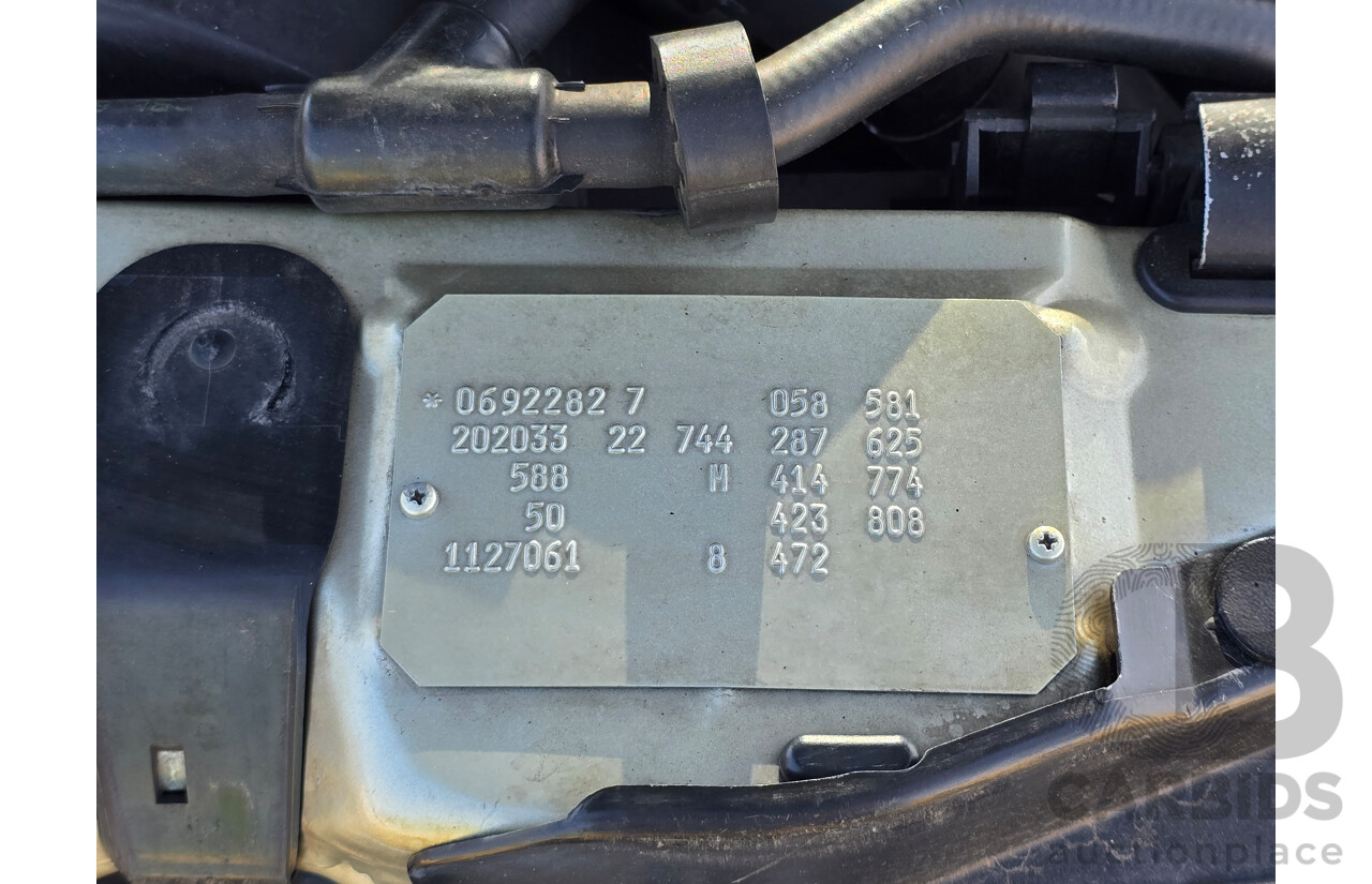 7/1998 Mercedes Benz C43 AMG W202 4d Saloon Zircon Silver Metallic V8 4.3L