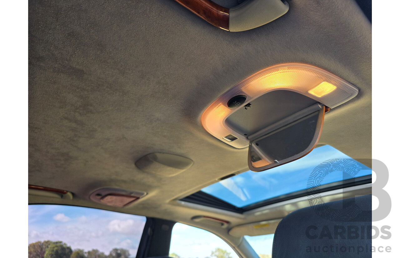 4/2003 Mercedes Benz S600L W220 4d Sedan Obsidian Black Metallic Twin Turbo V12 5.5L