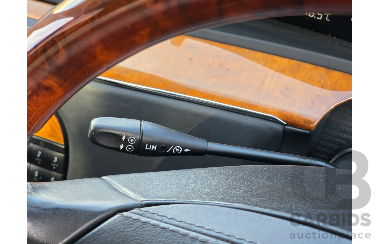 4/2003 Mercedes Benz S600L W220 4d Sedan Obsidian Black Metallic Twin Turbo V12 5.5L