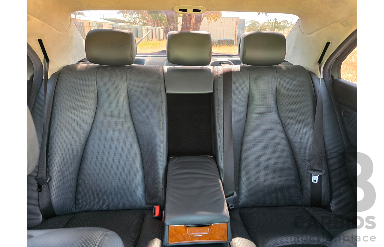 4/2003 Mercedes Benz S600L W220 4d Sedan Obsidian Black Metallic Twin Turbo V12 5.5L