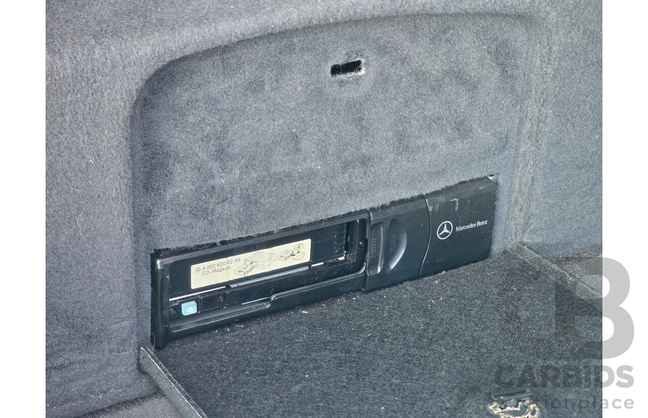 4/2003 Mercedes Benz S600L W220 4d Sedan Obsidian Black Metallic Twin Turbo V12 5.5L