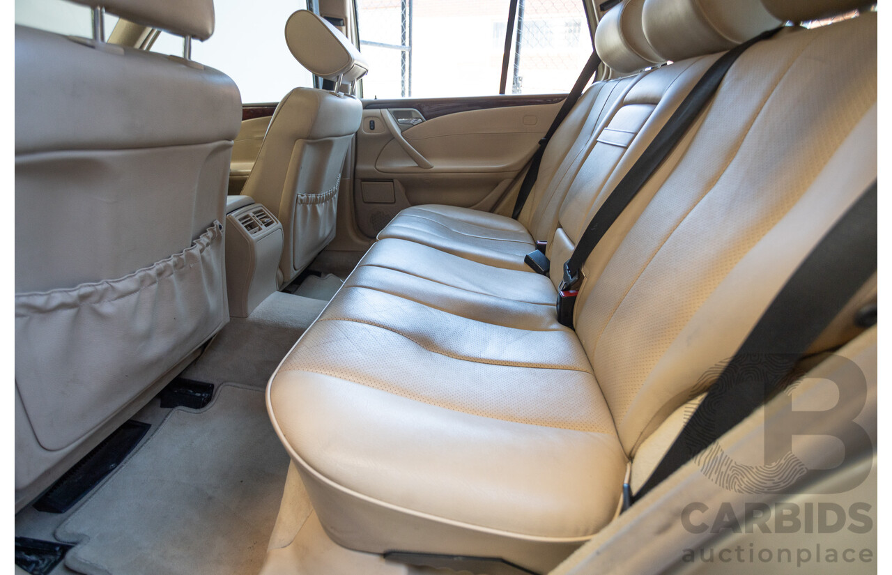 6/2002 Mercedes Benz E240 Classic W210 4d Wagon Travertine Beige Metallic V6 2.4L - 7 Seater