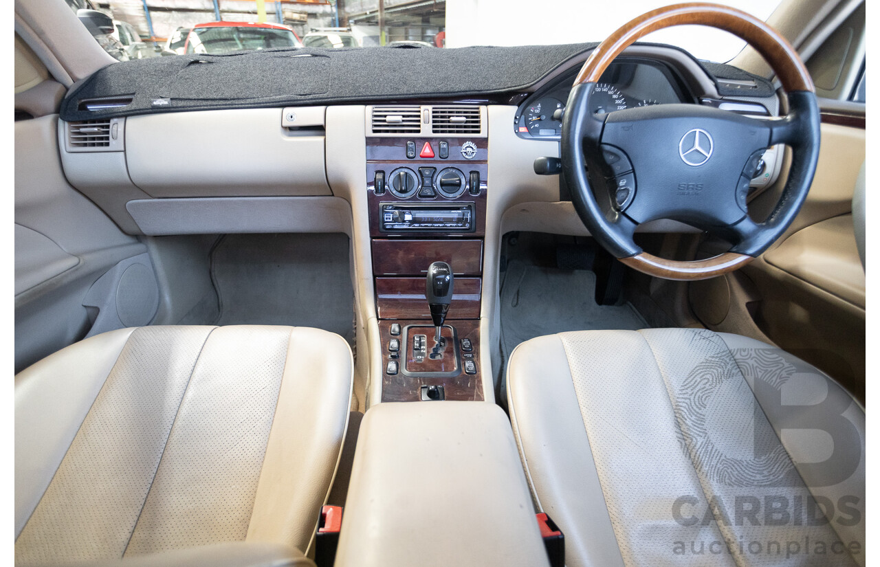 6/2002 Mercedes Benz E240 Classic W210 4d Wagon Travertine Beige Metallic V6 2.4L - 7 Seater