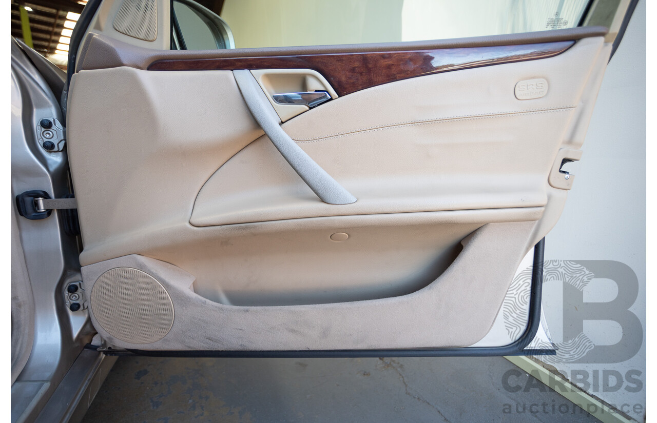 6/2002 Mercedes Benz E240 Classic W210 4d Wagon Travertine Beige Metallic V6 2.4L - 7 Seater