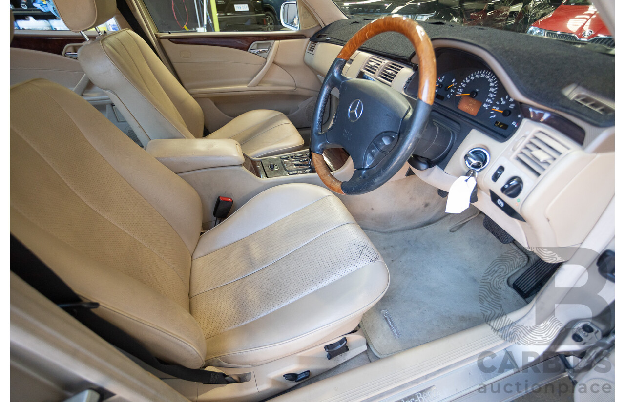 6/2002 Mercedes Benz E240 Classic W210 4d Wagon Travertine Beige Metallic V6 2.4L - 7 Seater