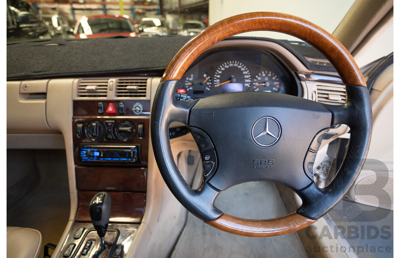 6/2002 Mercedes Benz E240 Classic W210 4d Wagon Travertine Beige Metallic V6 2.4L - 7 Seater