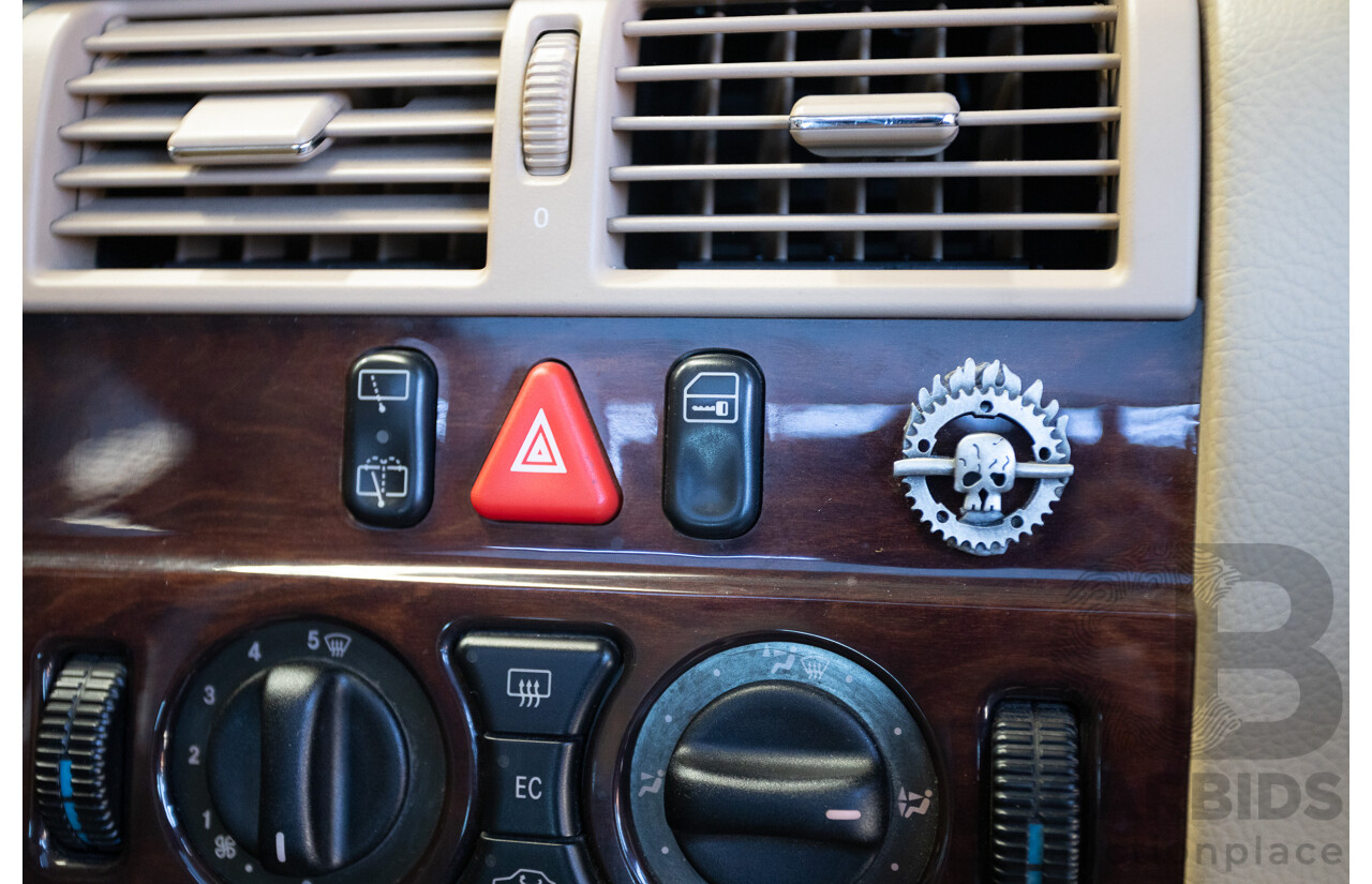 6/2002 Mercedes Benz E240 Classic W210 4d Wagon Travertine Beige Metallic V6 2.4L - 7 Seater