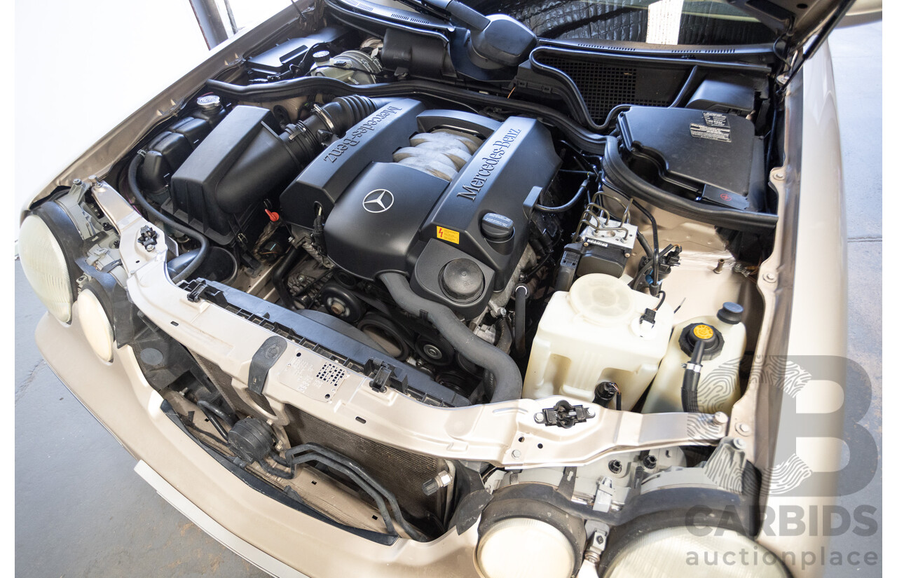 6/2002 Mercedes Benz E240 Classic W210 4d Wagon Travertine Beige Metallic V6 2.4L - 7 Seater