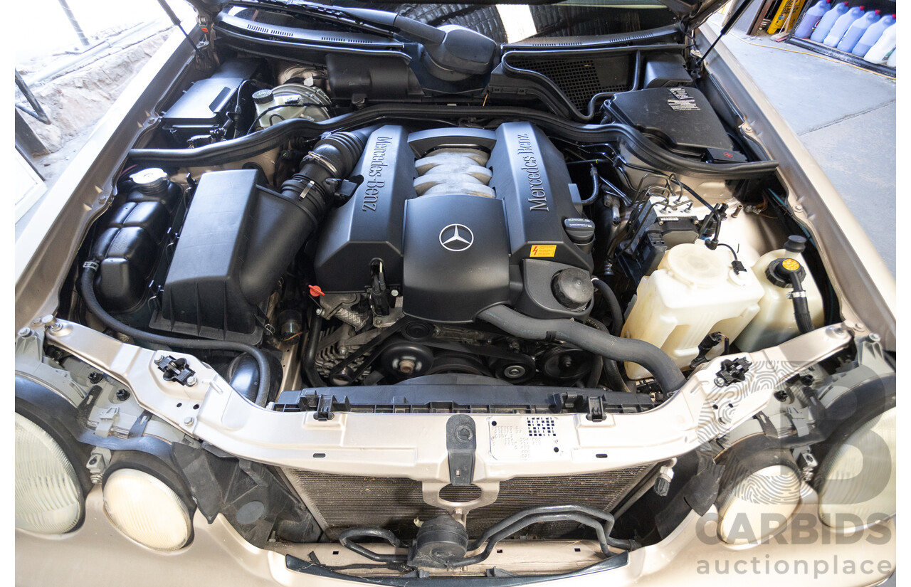 6/2002 Mercedes Benz E240 Classic W210 4d Wagon Travertine Beige Metallic V6 2.4L - 7 Seater