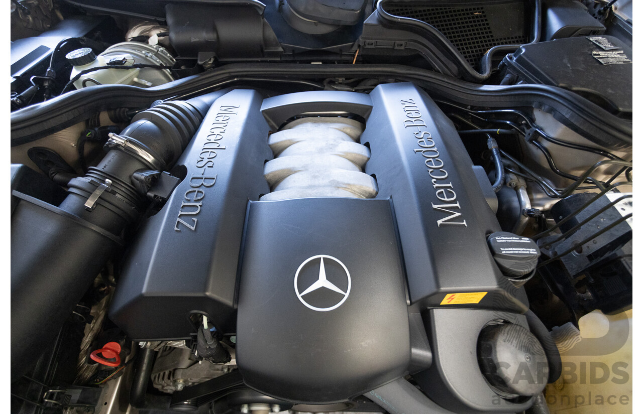 6/2002 Mercedes Benz E240 Classic W210 4d Wagon Travertine Beige Metallic V6 2.4L - 7 Seater