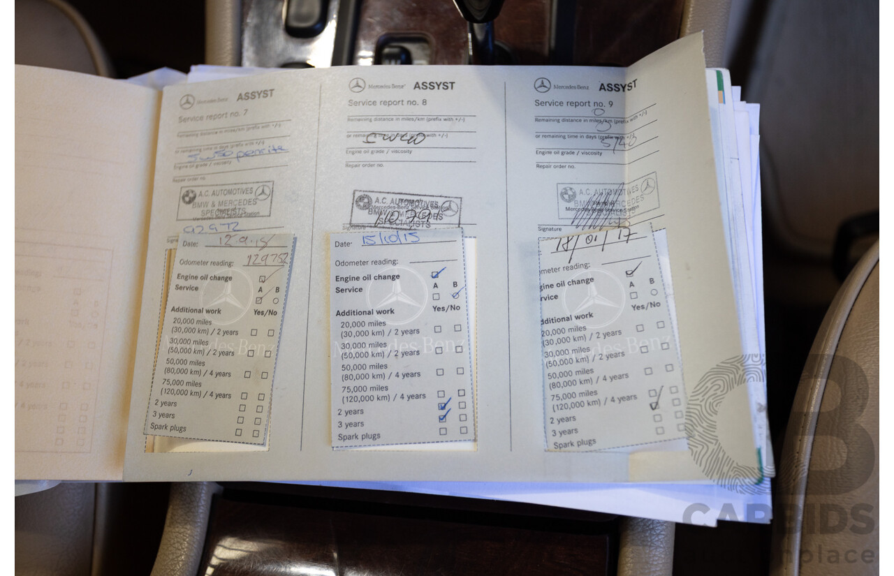 6/2002 Mercedes Benz E240 Classic W210 4d Wagon Travertine Beige Metallic V6 2.4L - 7 Seater