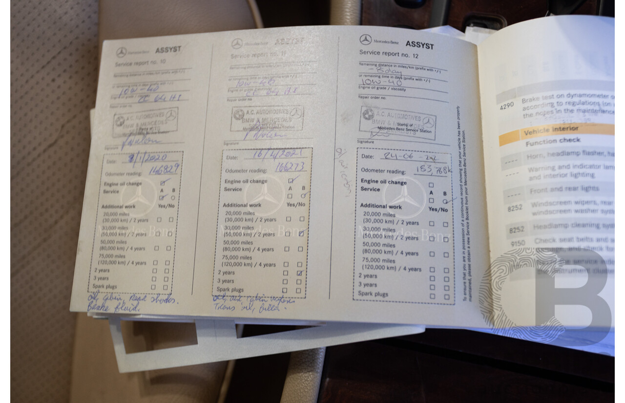 6/2002 Mercedes Benz E240 Classic W210 4d Wagon Travertine Beige Metallic V6 2.4L - 7 Seater