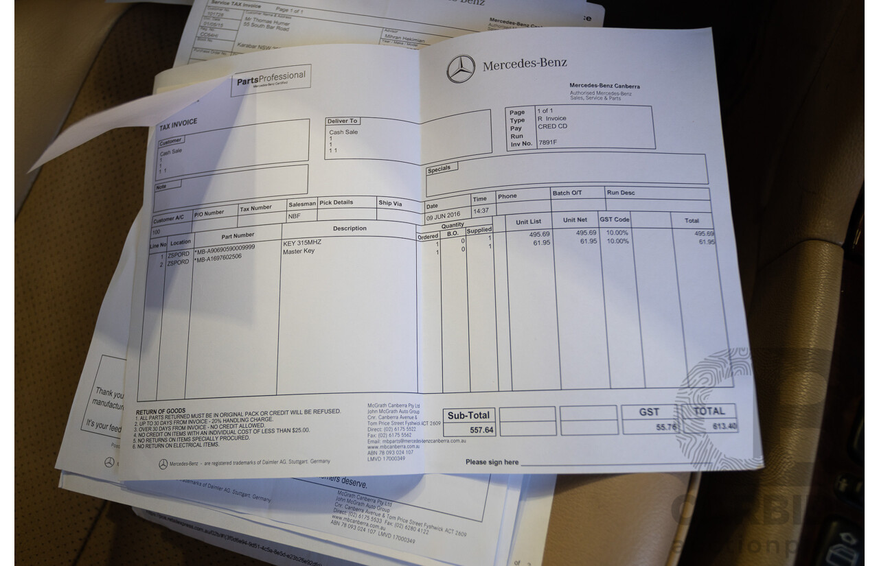 6/2002 Mercedes Benz E240 Classic W210 4d Wagon Travertine Beige Metallic V6 2.4L - 7 Seater