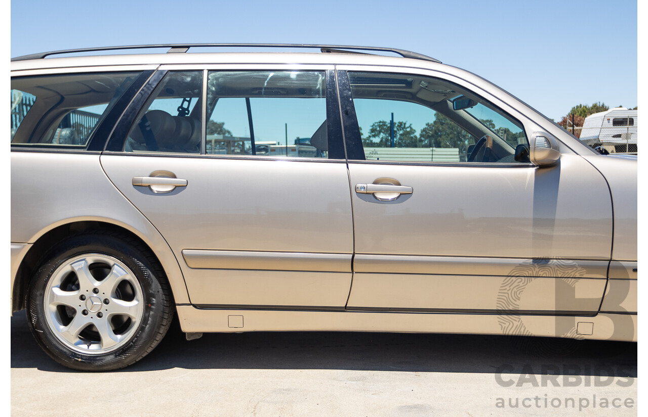 6/2002 Mercedes Benz E240 Classic W210 4d Wagon Travertine Beige Metallic V6 2.4L - 7 Seater