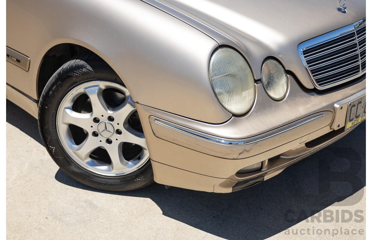 6/2002 Mercedes Benz E240 Classic W210 4d Wagon Travertine Beige Metallic V6 2.4L - 7 Seater