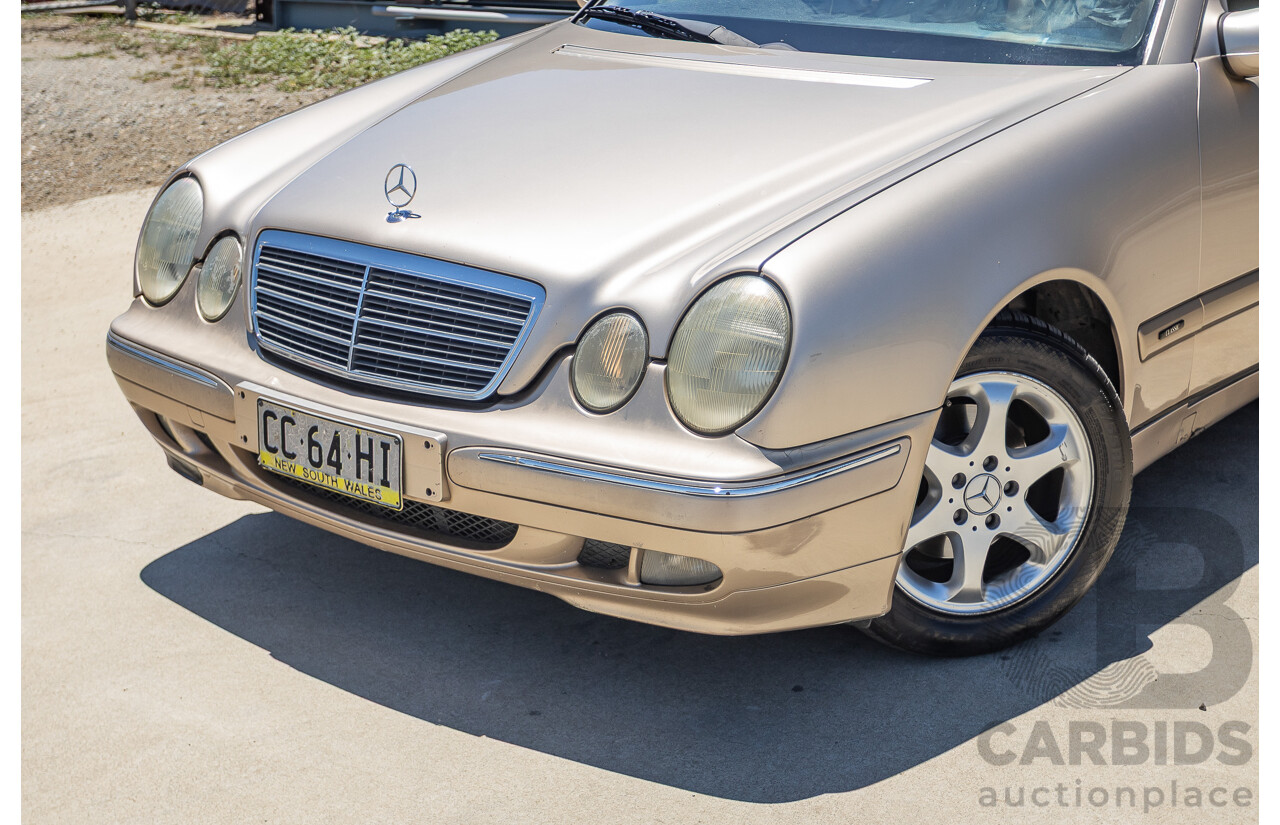 6/2002 Mercedes Benz E240 Classic W210 4d Wagon Travertine Beige Metallic V6 2.4L - 7 Seater