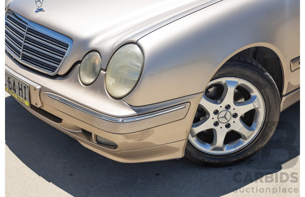 6/2002 Mercedes Benz E240 Classic W210 4d Wagon Travertine Beige Metallic V6 2.4L - 7 Seater