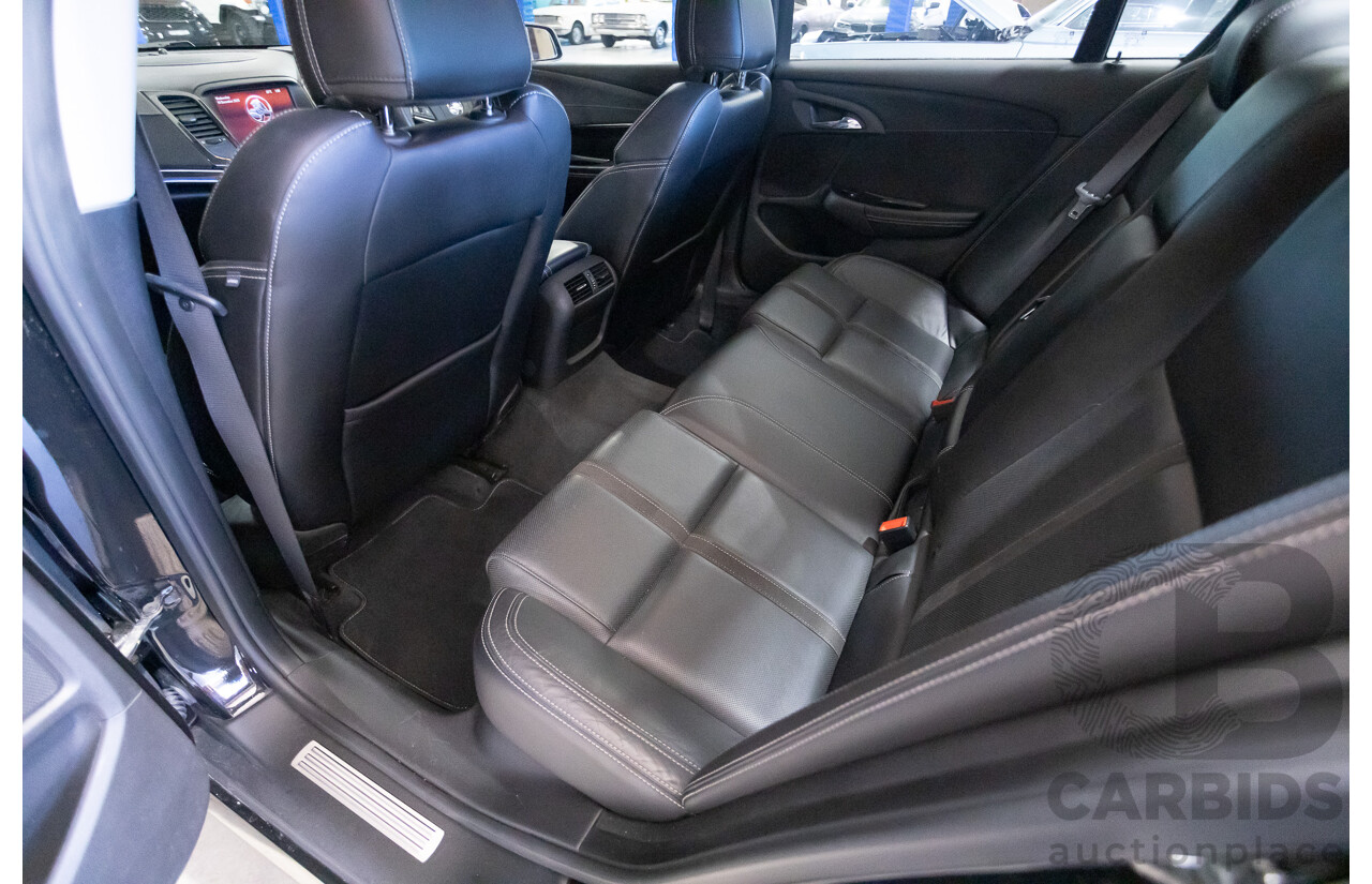 5/2016 Holden VF Commodore SS-V Redline Series 2 4d Sedan Phantom Black V8 6.2L