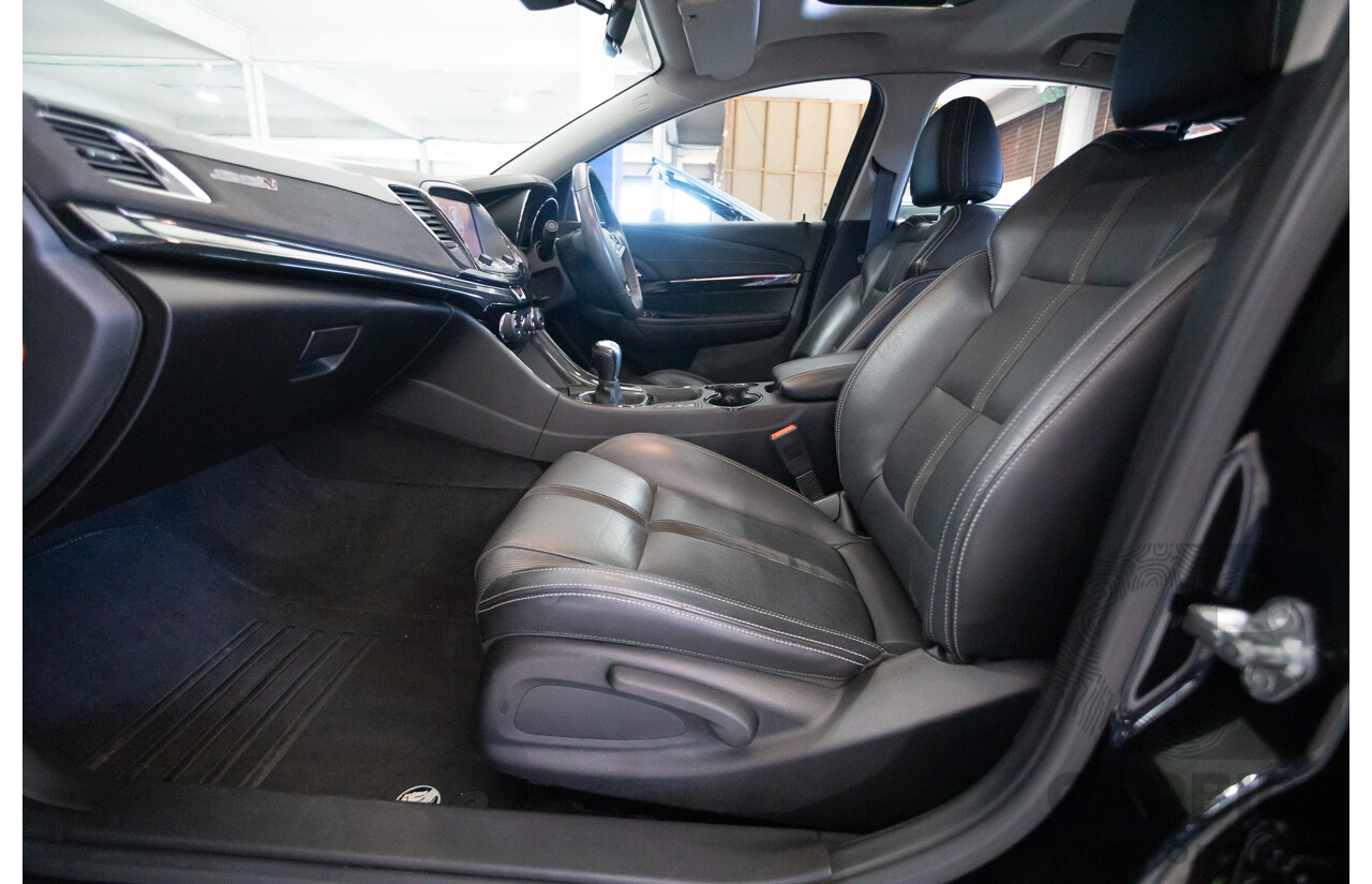 5/2016 Holden VF Commodore SS-V Redline Series 2 4d Sedan Phantom Black V8 6.2L