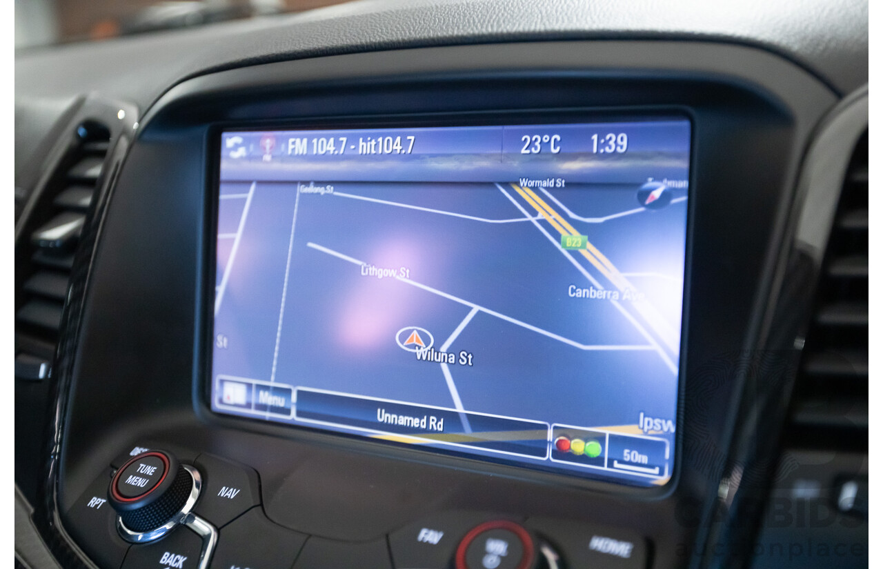 5/2016 Holden VF Commodore SS-V Redline Series 2 4d Sedan Phantom Black V8 6.2L