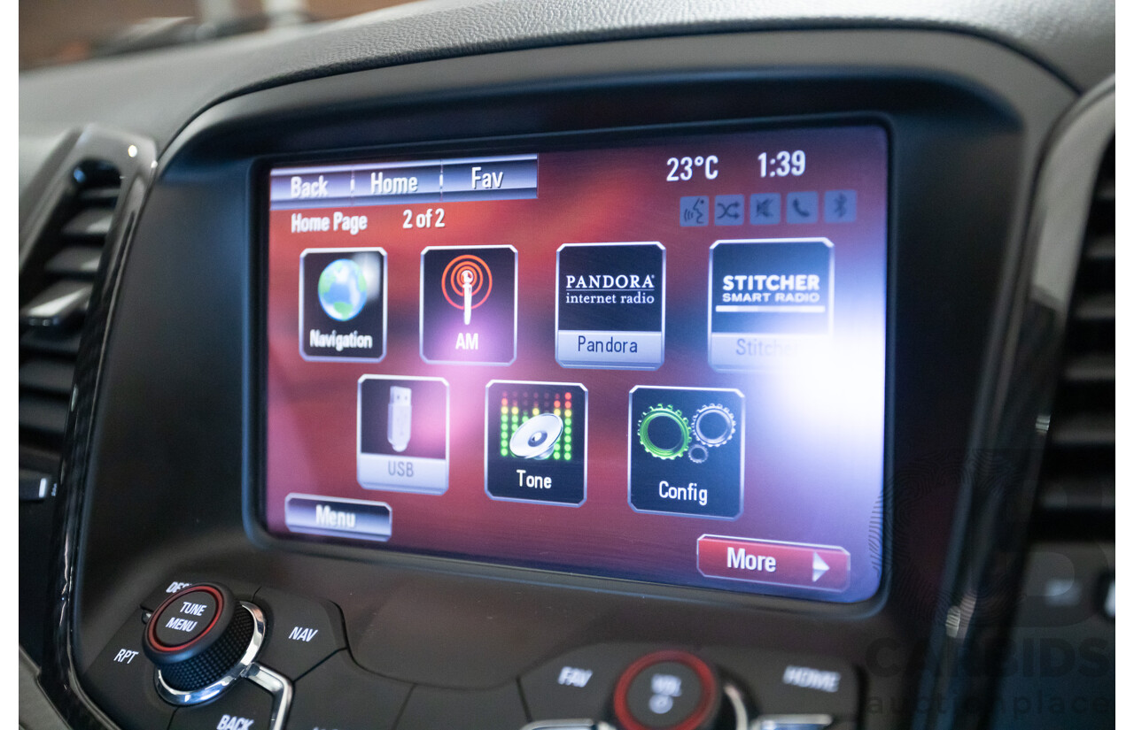 5/2016 Holden VF Commodore SS-V Redline Series 2 4d Sedan Phantom Black V8 6.2L