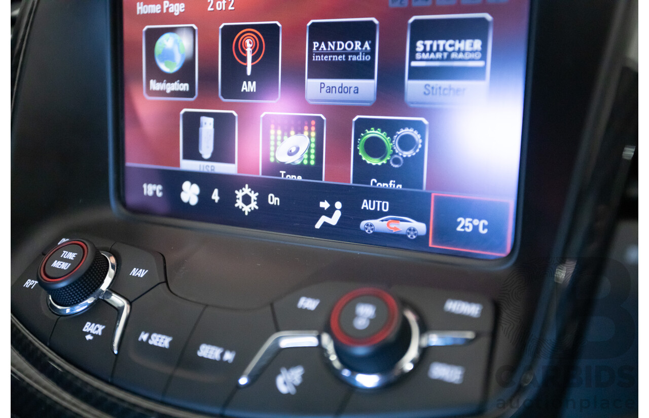 5/2016 Holden VF Commodore SS-V Redline Series 2 4d Sedan Phantom Black V8 6.2L