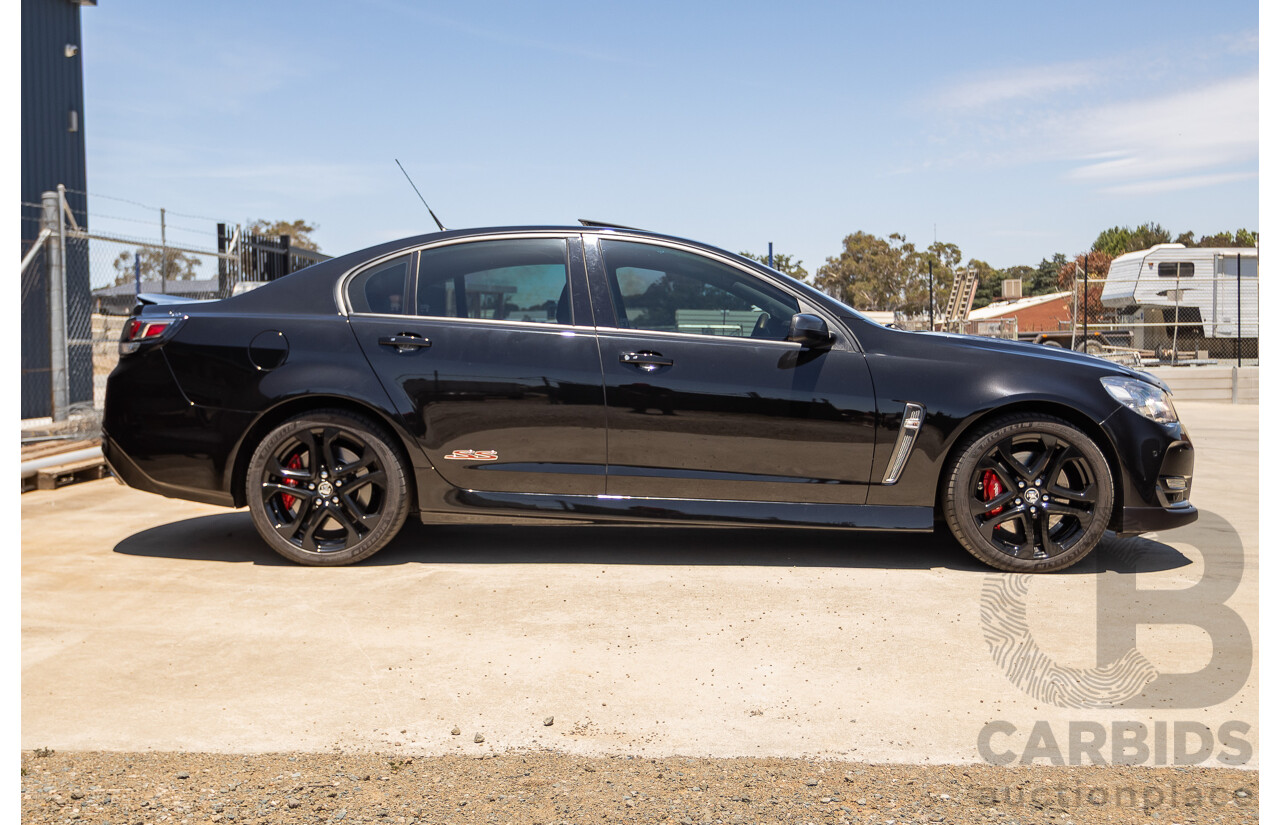 5/2016 Holden VF Commodore SS-V Redline Series 2 4d Sedan Phantom Black V8 6.2L