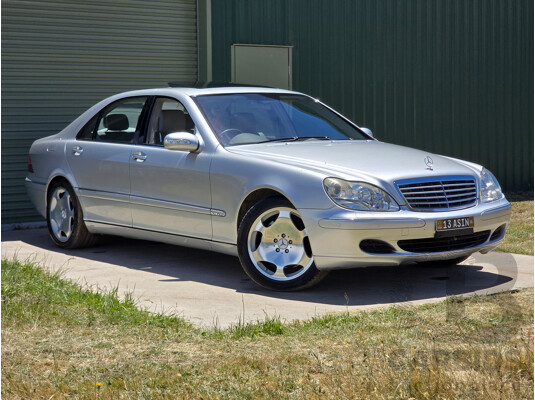 8/2005 Mercedes Benz S600L W220 MY05 4d Sedan Brilliant Silver Metallic Twin Turbo V12 5.5L