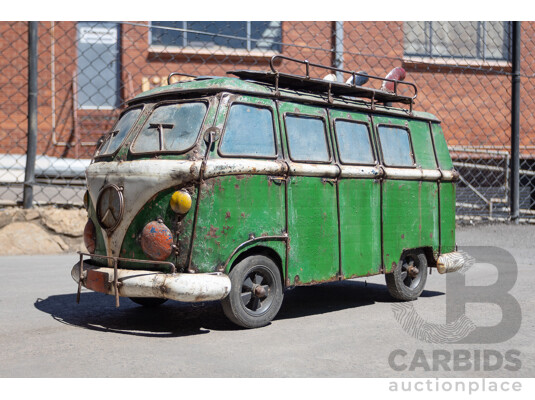 Vintage VW Kombi Style Metal Esky