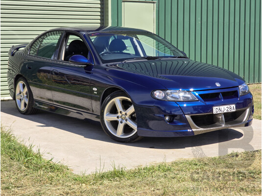 10/2001 Holden Special Vehicles (HSV) Clubsport VX Series II Build No.136 4d Sedan Vespers Blue Metallic V8 5.7L