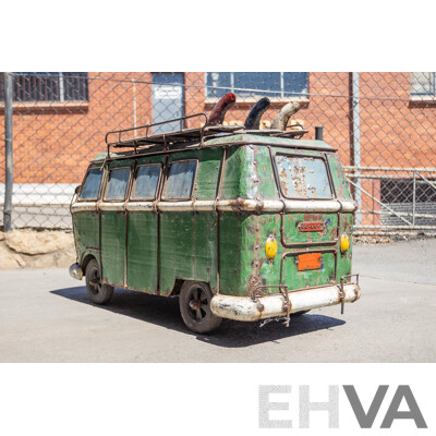 Vintage VW Kombi Style Metal Esky