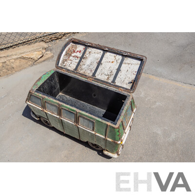 Vintage VW Kombi Style Metal Esky
