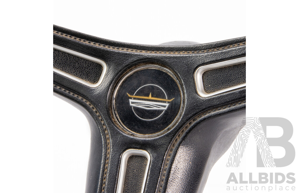 Ford Falcon XA / XB GT / GS Complete Steering Wheel - Genuine Part