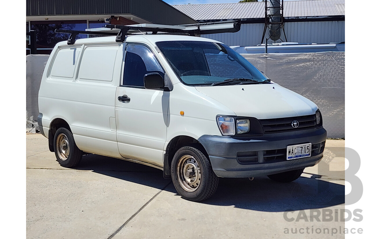 11/1998 Toyota Townace SBV KR42R 4d Blind Van White 1.8L