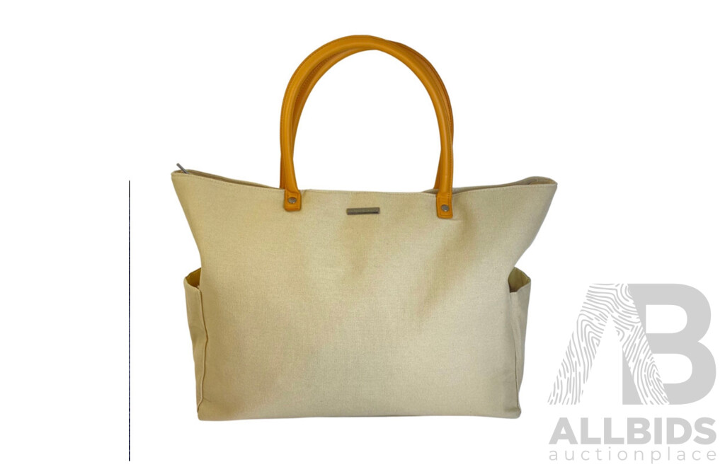 SOUTH BOUND Sunsets Beach Shopper Bag - SB5501 Black/Cream - Lot of 22 - Estimated Total RRP $798.00