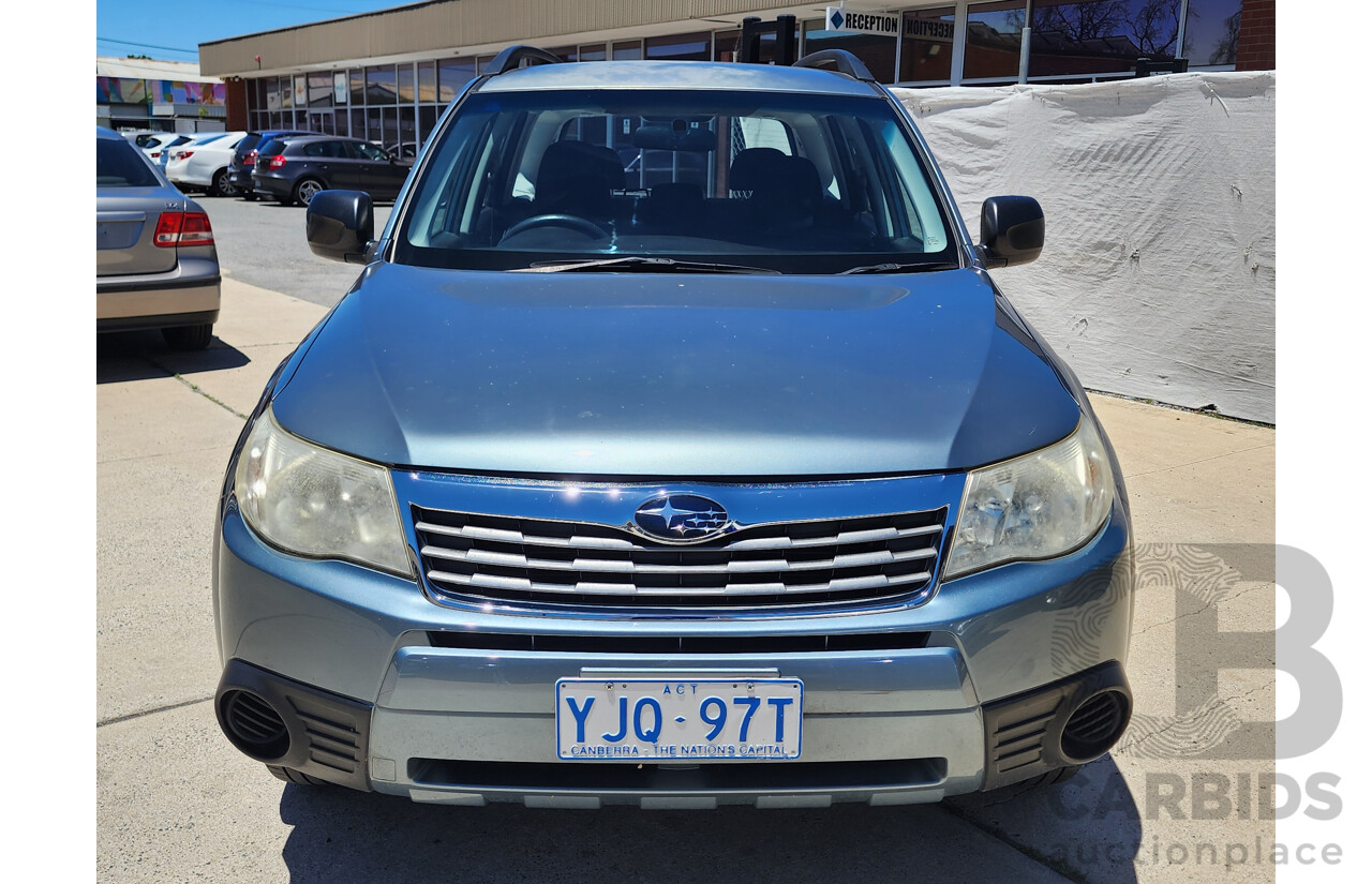 6/2010 Subaru Forester X MY10 4d Wagon Grey 2.5L