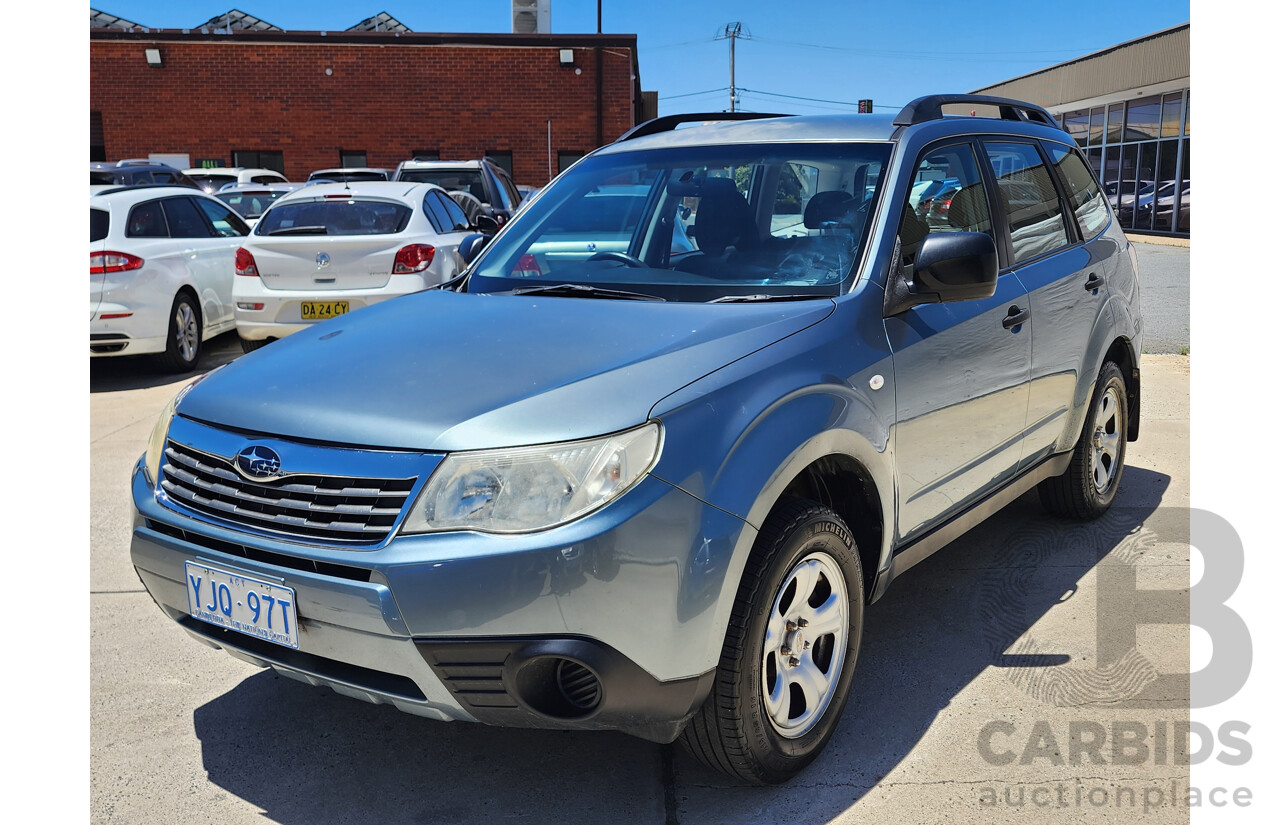 6/2010 Subaru Forester X MY10 4d Wagon Grey 2.5L