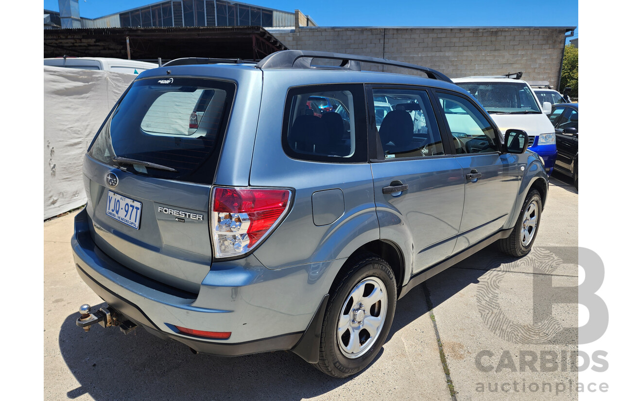 6/2010 Subaru Forester X MY10 4d Wagon Grey 2.5L