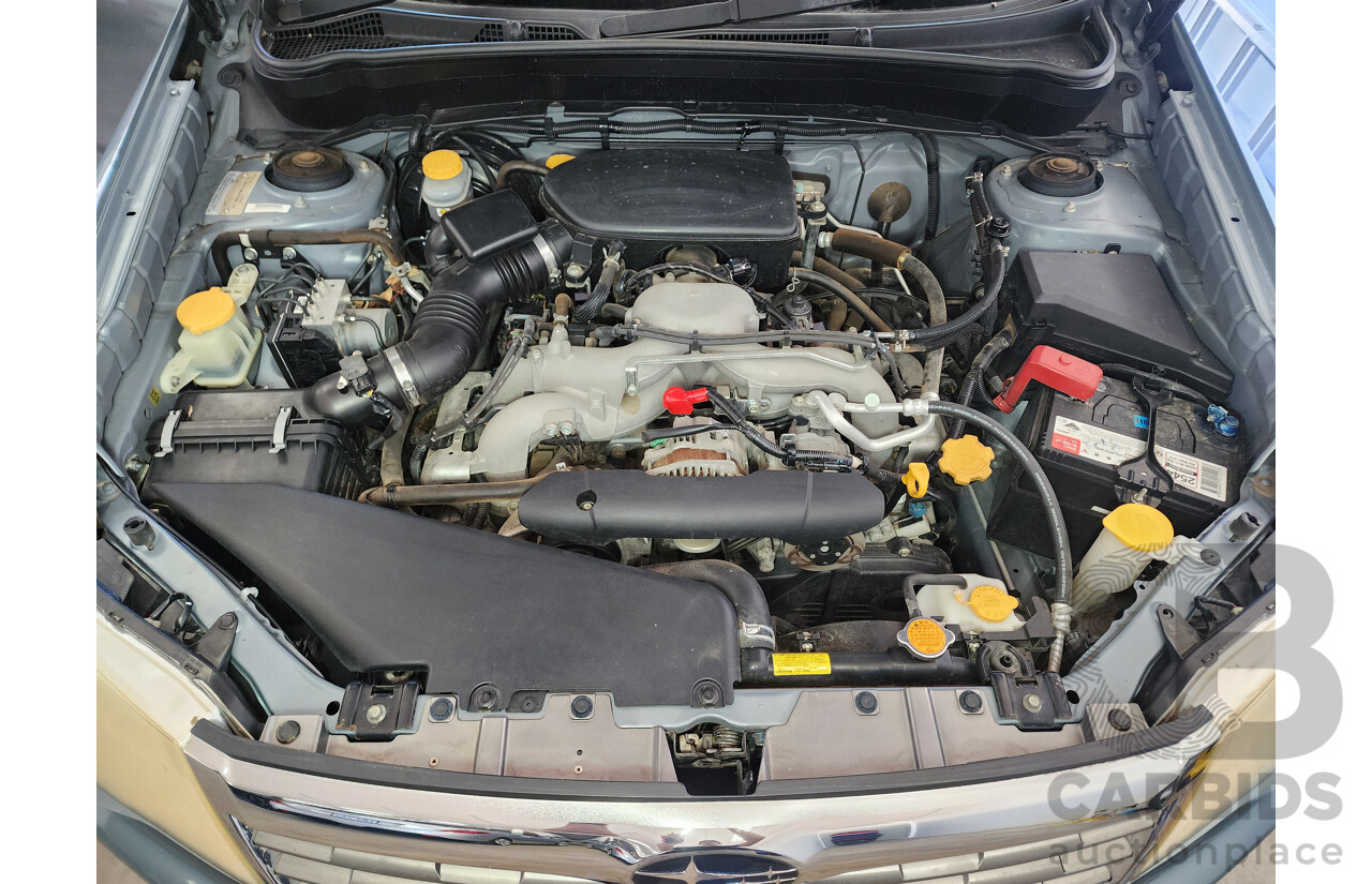 6/2010 Subaru Forester X MY10 4d Wagon Grey 2.5L