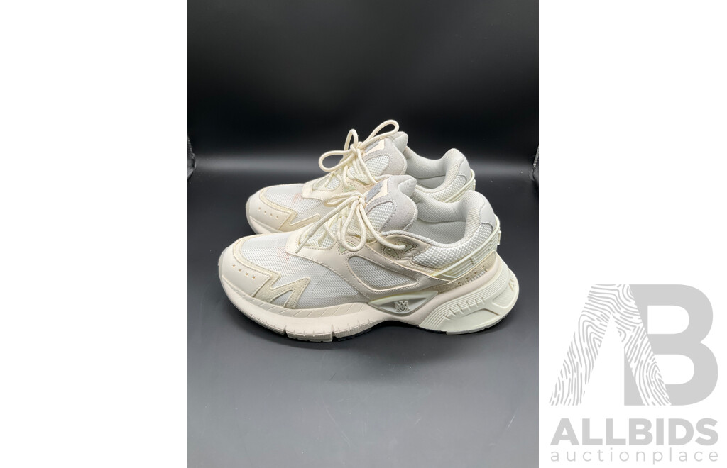 MA Runner White Men's Size US10 - Branded Amiri