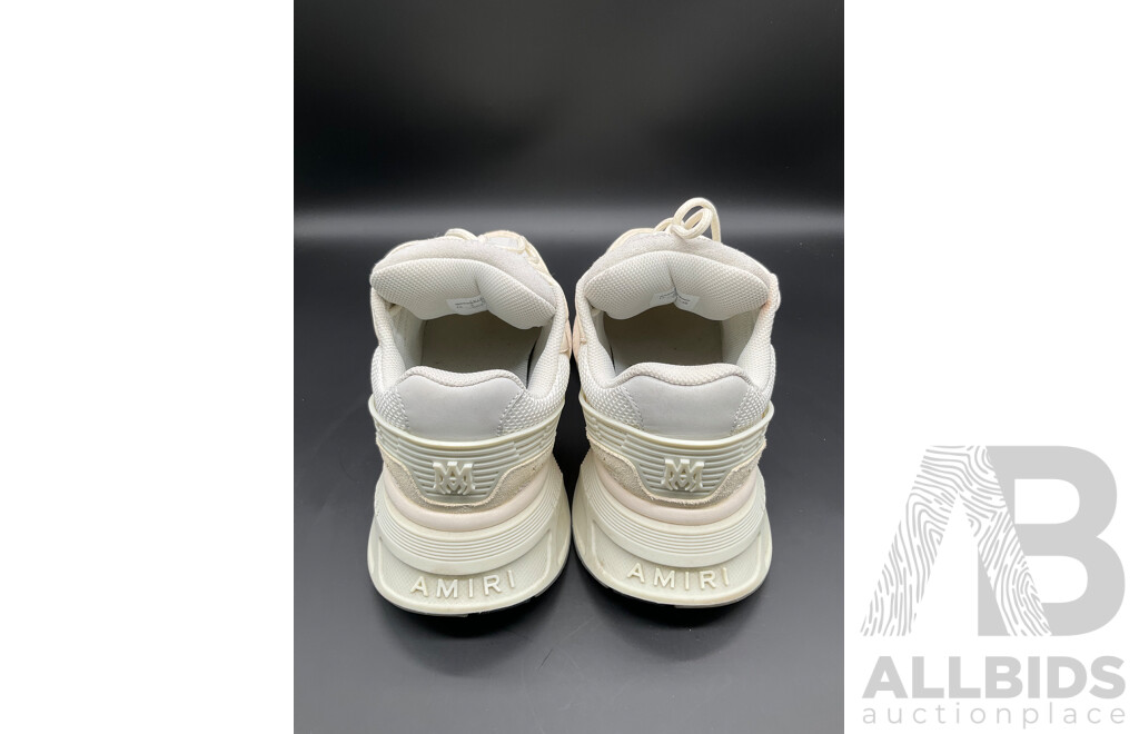 MA Runner White Men's Size US10 - Branded Amiri