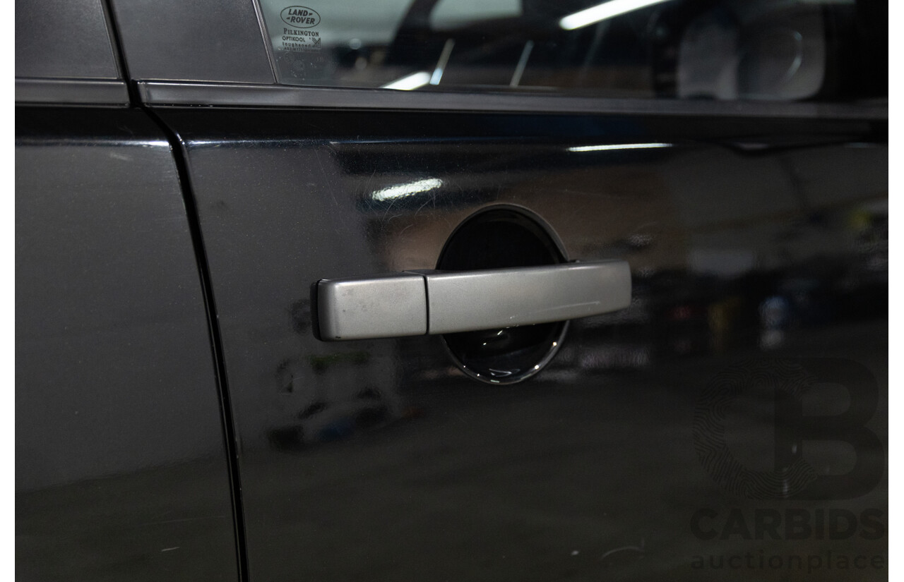 5/2011 Land Rover Discovery 4 SDV6 HSE MY11 4d Wagon Santorini Black Metallic Turbo Diesel V6 3.0L