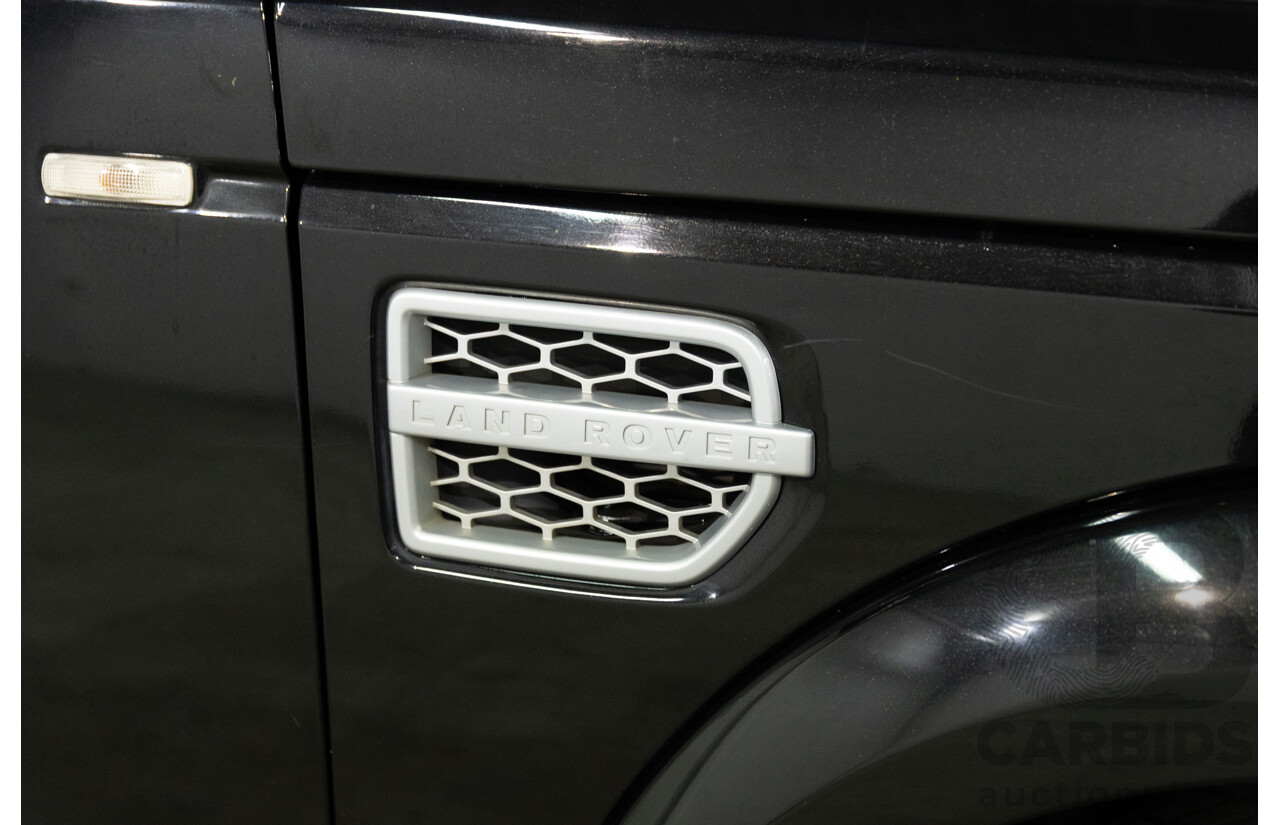5/2011 Land Rover Discovery 4 SDV6 HSE MY11 4d Wagon Santorini Black Metallic Turbo Diesel V6 3.0L