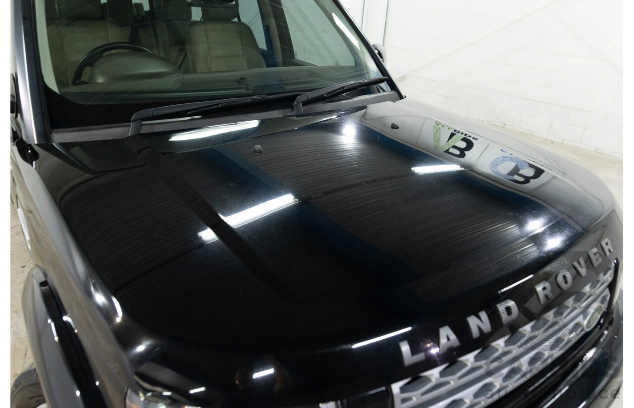5/2011 Land Rover Discovery 4 SDV6 HSE MY11 4d Wagon Santorini Black Metallic Turbo Diesel V6 3.0L