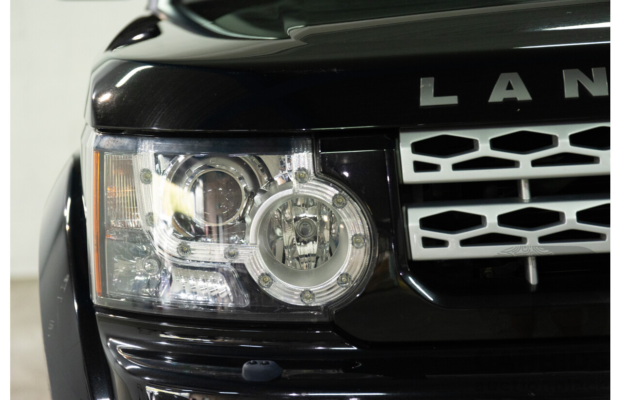 5/2011 Land Rover Discovery 4 SDV6 HSE MY11 4d Wagon Santorini Black Metallic Turbo Diesel V6 3.0L