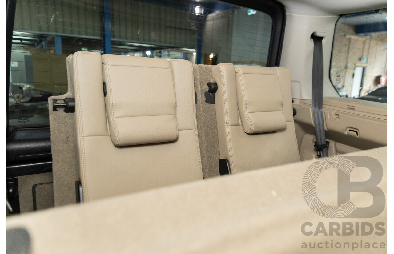 5/2011 Land Rover Discovery 4 SDV6 HSE MY11 4d Wagon Santorini Black Metallic Turbo Diesel V6 3.0L